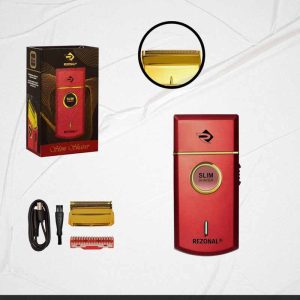 ماشین اسلیم شیور قرمز رزونال slim shaver